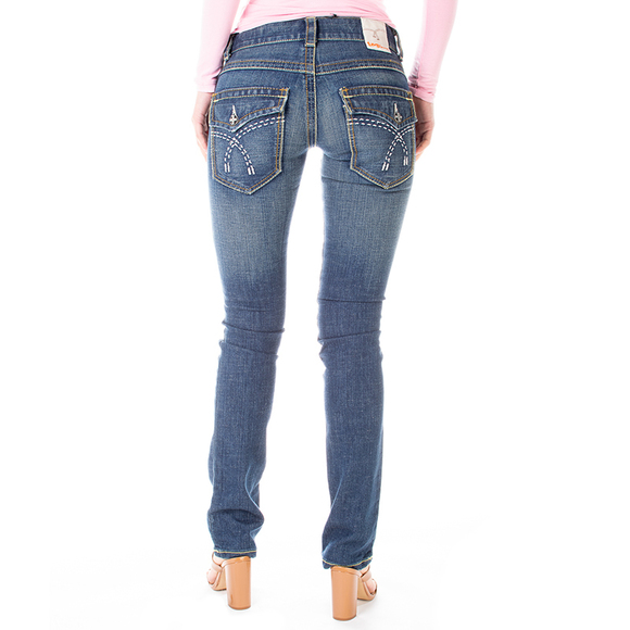 TAG JEANS MEDIUM RISE JEANS | WOMENS SIZE 26 - Picture 3 of 4